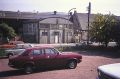 Butterfield's from Othley Rd, 1970s. Curved roof is of the Drawing Office.