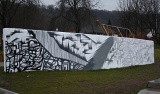 South face of Graffiti Wall Feb 2011 by CageOne