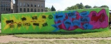 North face of Graffiti Wall June 2014