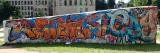 North face of Graffiti Wall August 2012