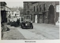 Westgate 1960. Shows Beardsworth canopy over the pavement and archway.